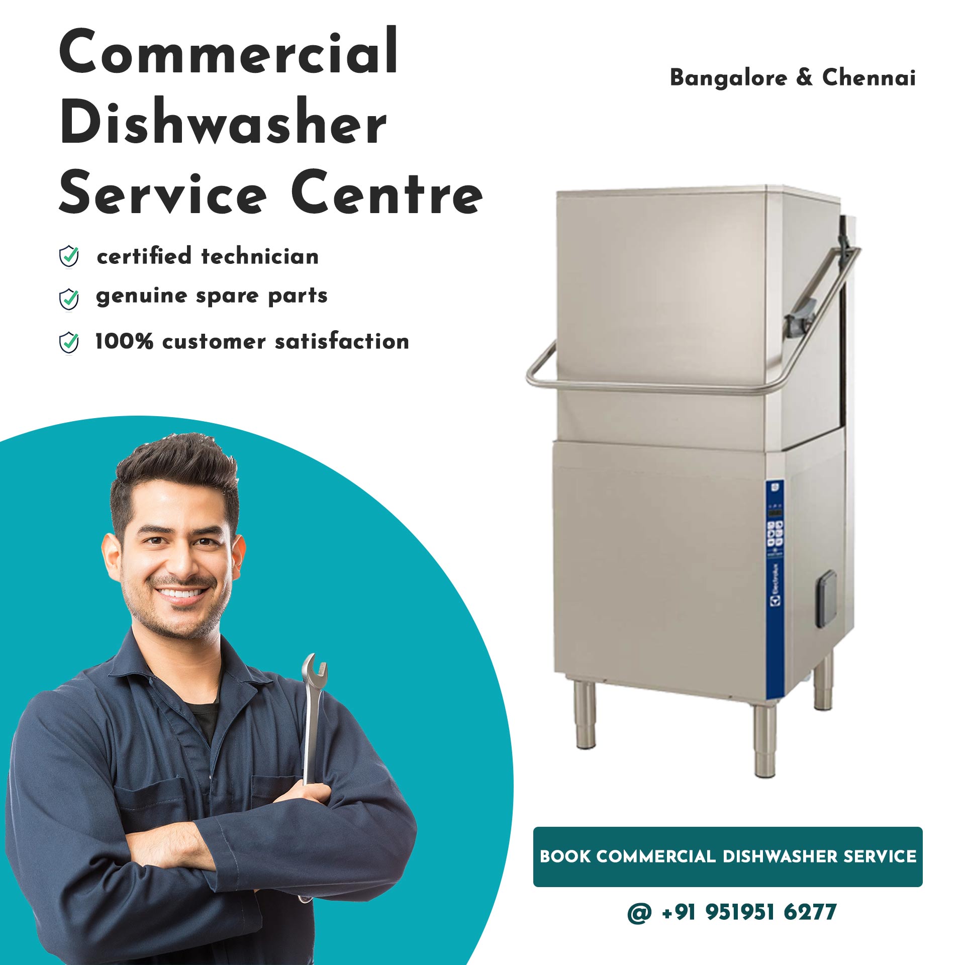 Commercial Dishwasher Service Centre Bangalore